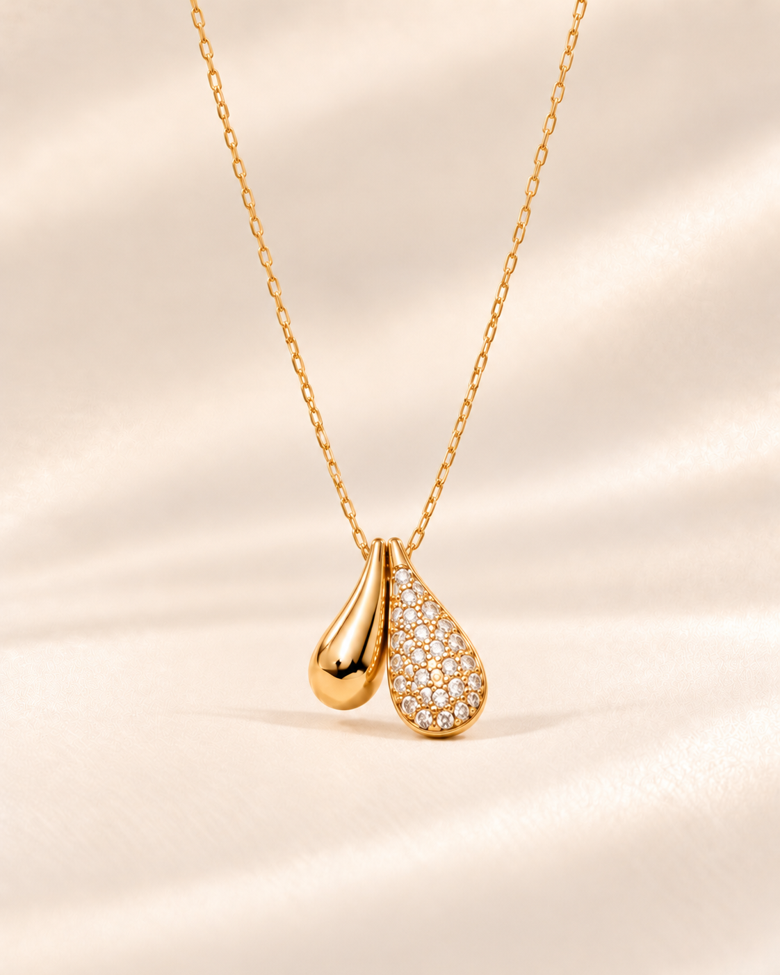 COLLIER GOUTTE D'OR